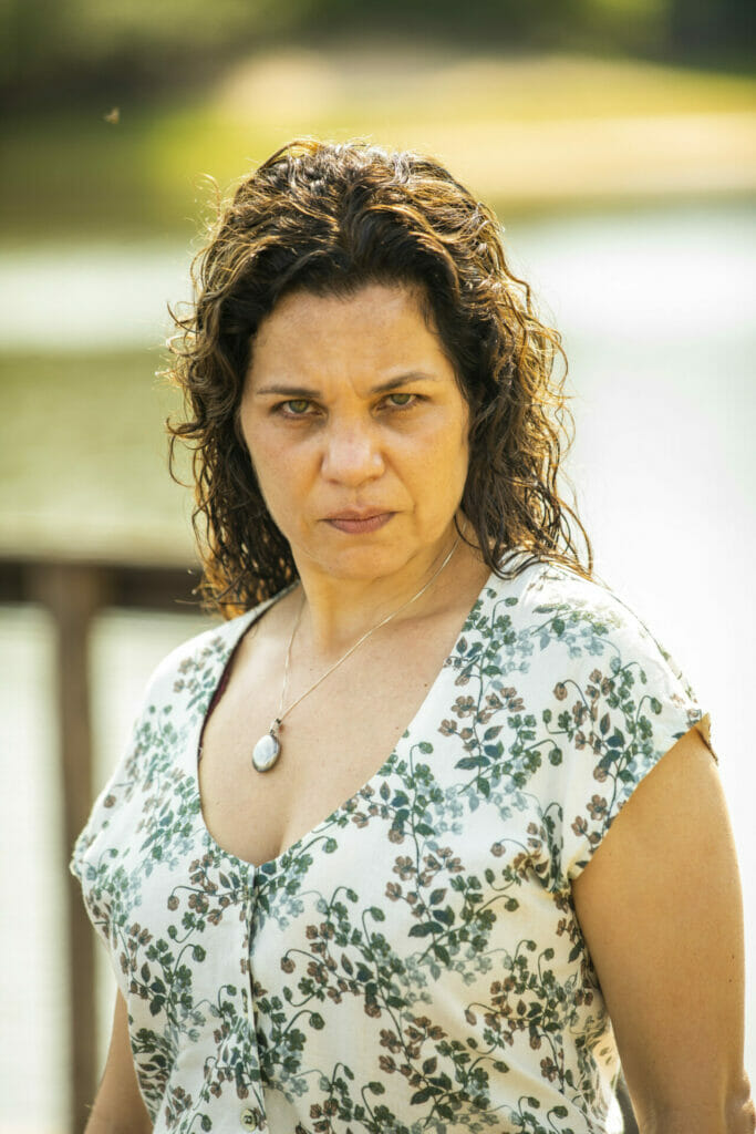 Maria Bruaca (Isabel Teixeira) de Pantanal (Divulgação)
