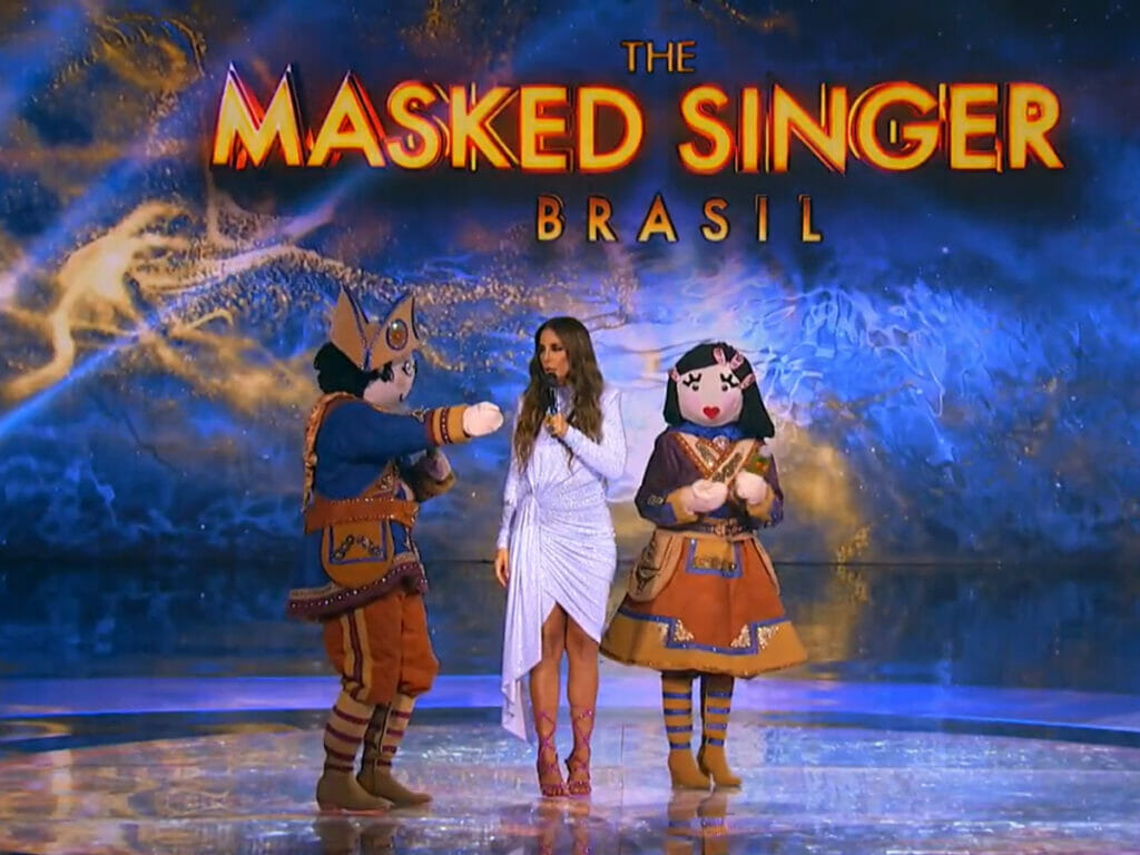 Lampião, Ivete e Maria Bonita no The Masked Singer Brasil