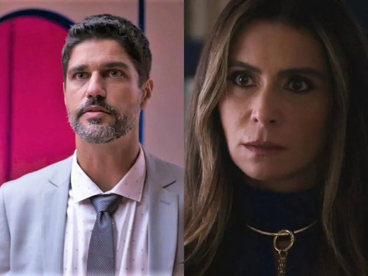 Marcelo (Bruno Cabrerizo) e Paula (Giovanna Antonelli) de Quanto Mais Vida, Melhor!