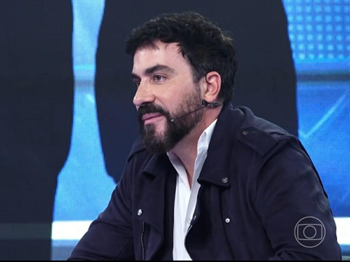 Padre Fábio de Melo em participação em quadro do Domingão com Huck (Reprodução: Globo)