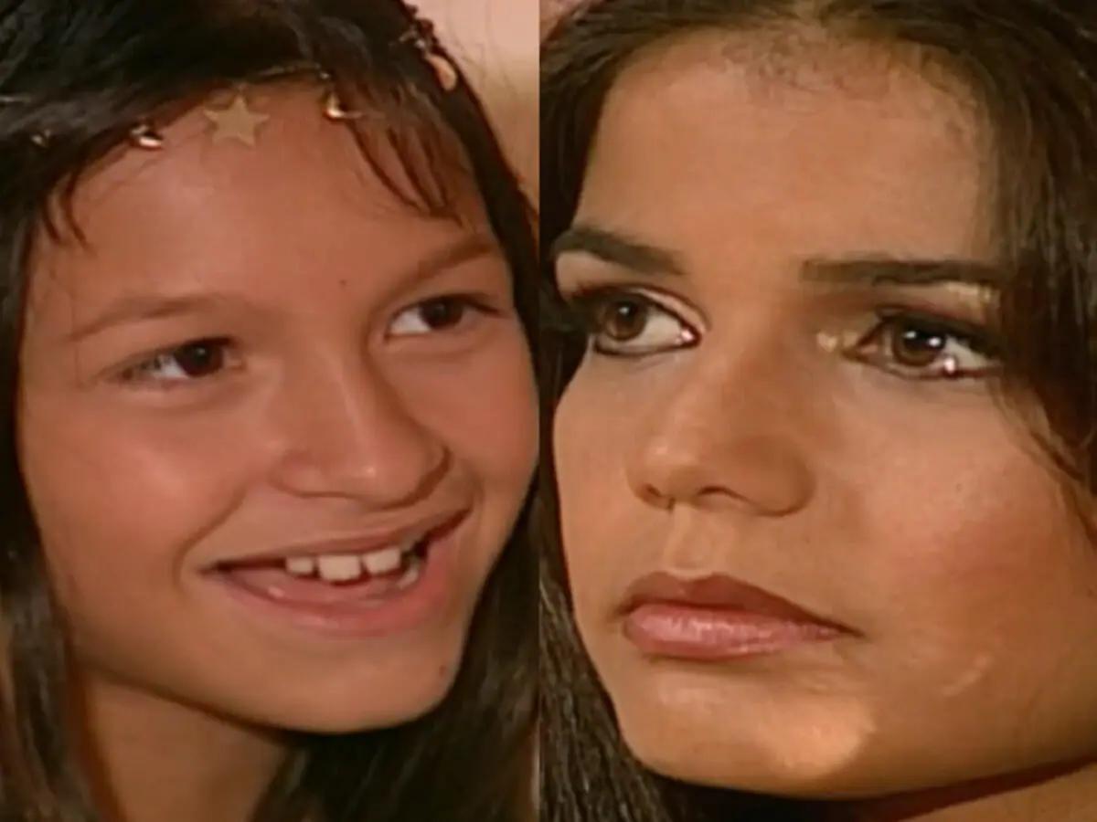 Khadija (Carla Diaz) e Ranya (Nívea Stelmann) em O Clone