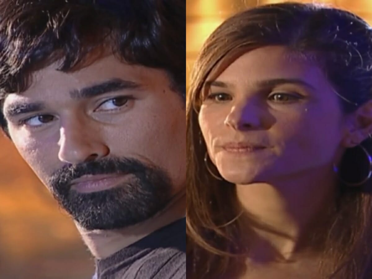 Zein (Luciano Szafir) e Alicinha (Cristiana Oliveira) de O Clone