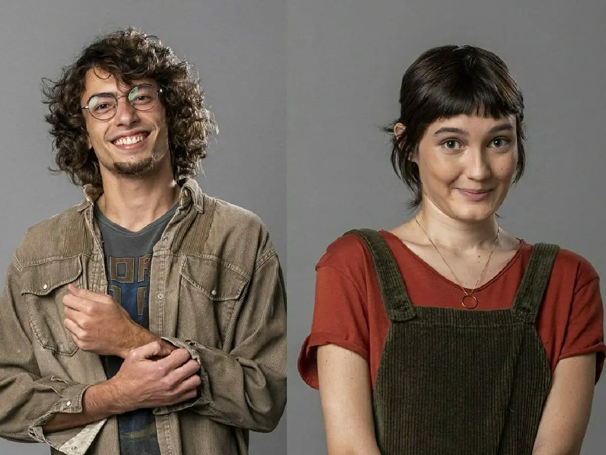 Murilo (Jaffar Bambirra) e Ingrid (Nina Tomsic) em Quanto Mais Vida, Melhor! (Divulgação/Globo)
