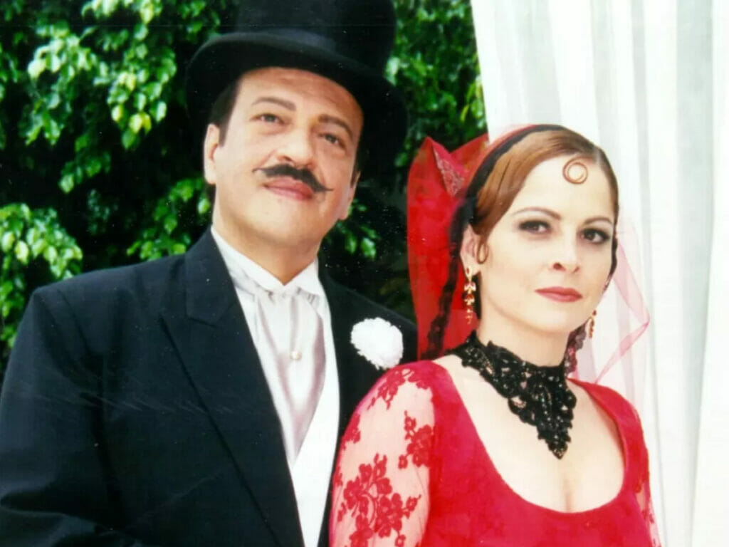 Batista (Luís Melo) e Marcela (Drica Moraes) em O Cravo e a Rosa (Divulgação)