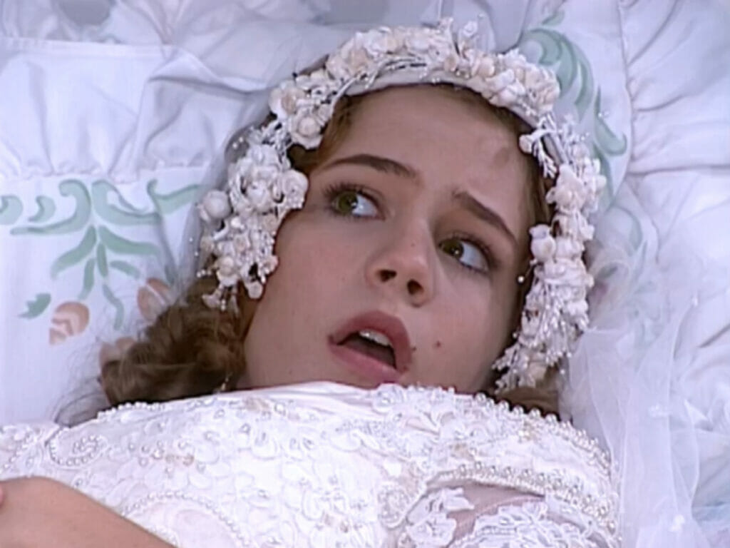 Bianca (Leandra Leal) em O Cravo e a Rosa (Reprodução/Globo)
