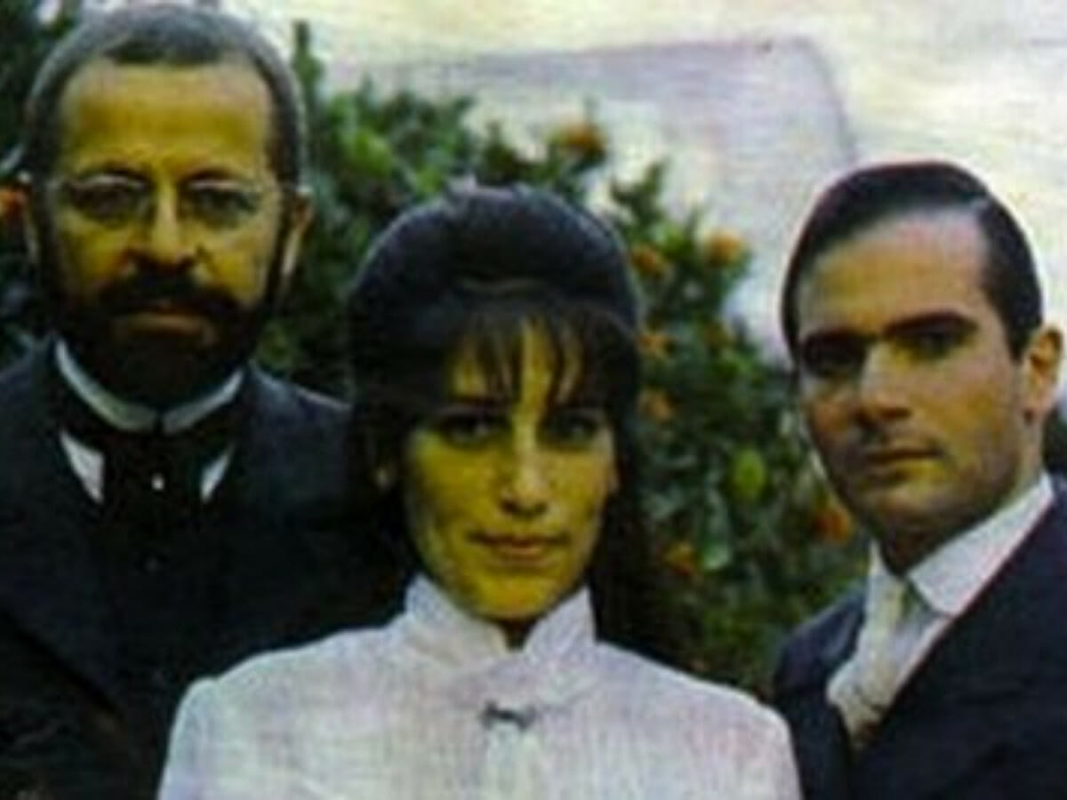 Carlos Vereza, Glória Pires e Lauro Corona em Direito de Amar (Reprodução)