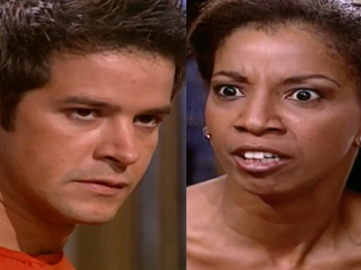 Léo (Murilo Benício) e Deusa (Adriana Lessa) em O Clone (Reprodução/Globo)