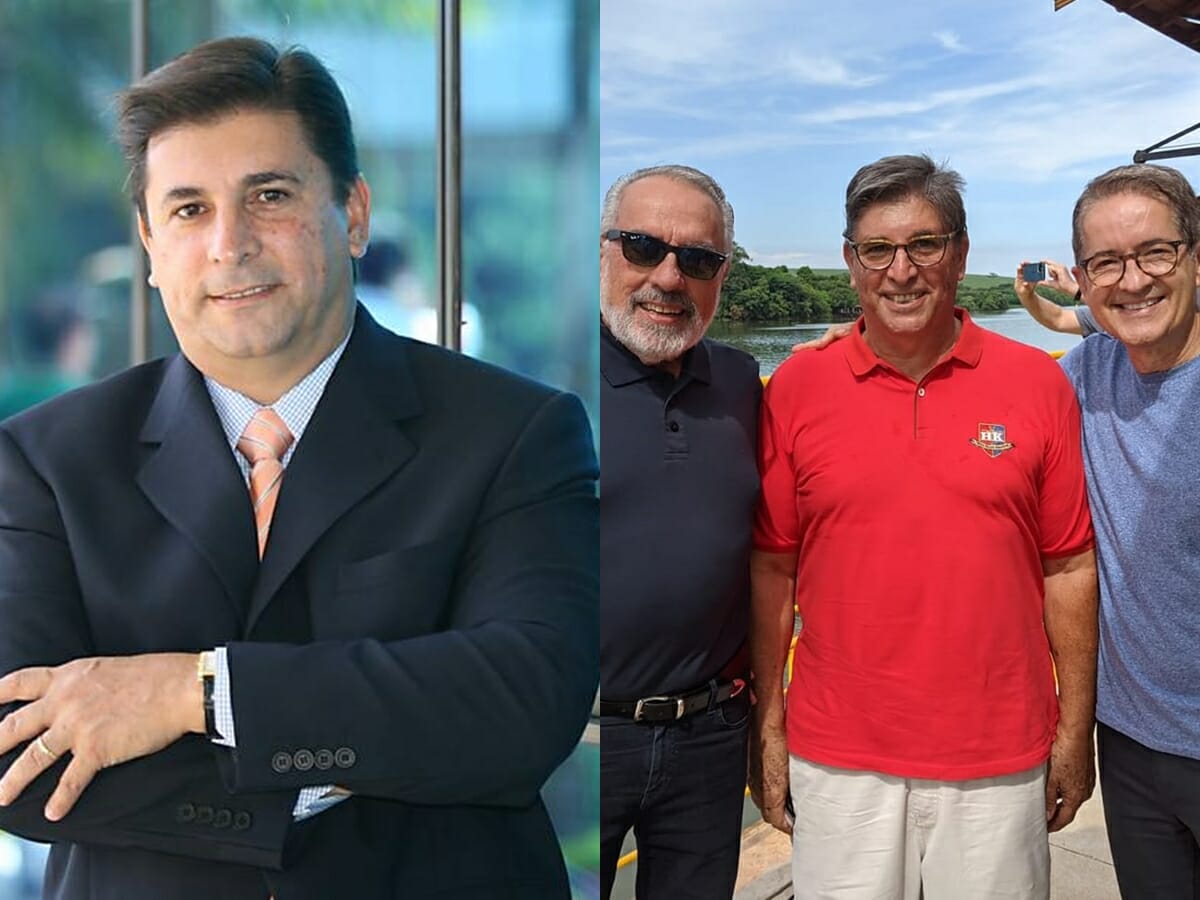 Jornalista Carlos Nascimento inaugura seu próprio barco de navegação e turismo ao lado de amigos como Tonico Ferreira e Carlos Tramontina