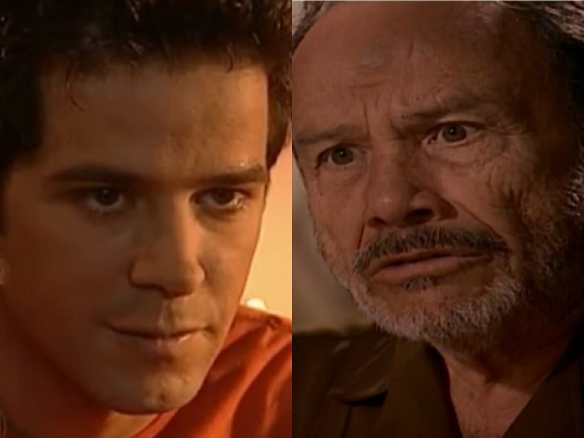 Léo (Murilo Benício) e Ali (Stênio Garcia) em O Clone (Reprodução)