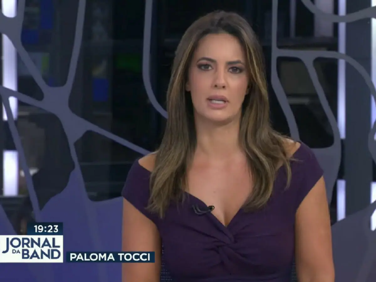 Paloma Tocci no Jornal da Band