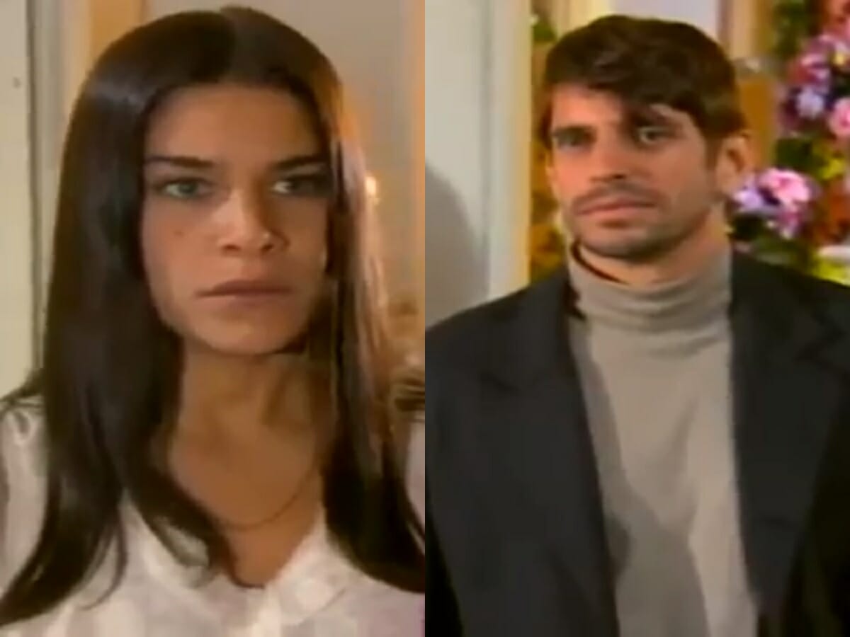 Serena (Priscila Fantin) e Guto (Alexandre Barillari) de Alma Gêmea