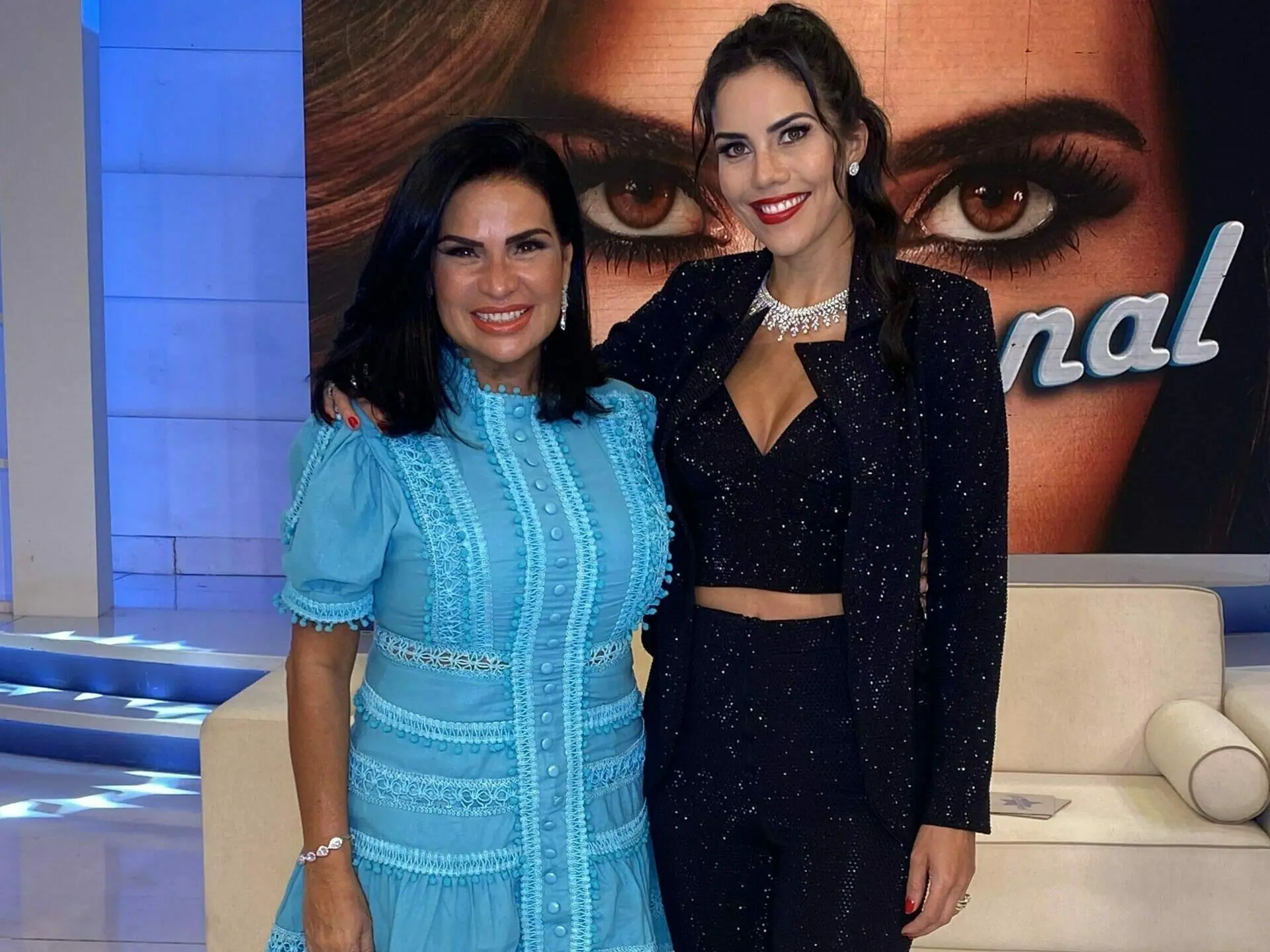 Solange Gomes e Daniela Albuquerque no Sensacional