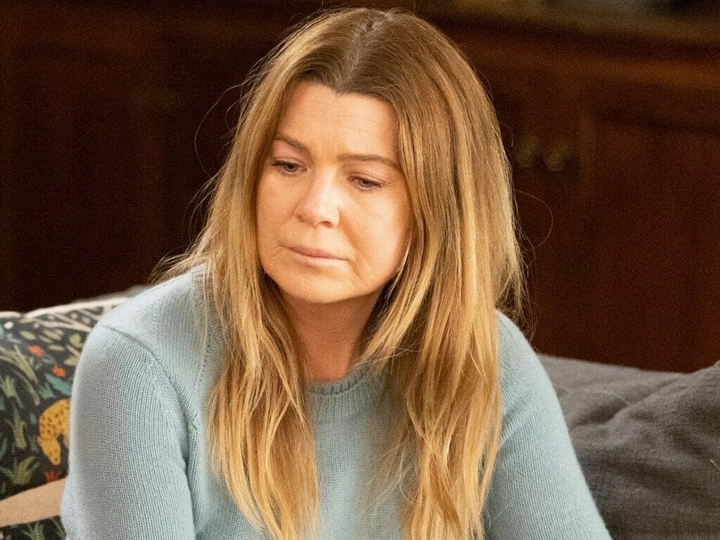 Ellen Pompeo no 12º episódio da 18ª temporada de Grey's Anatomy