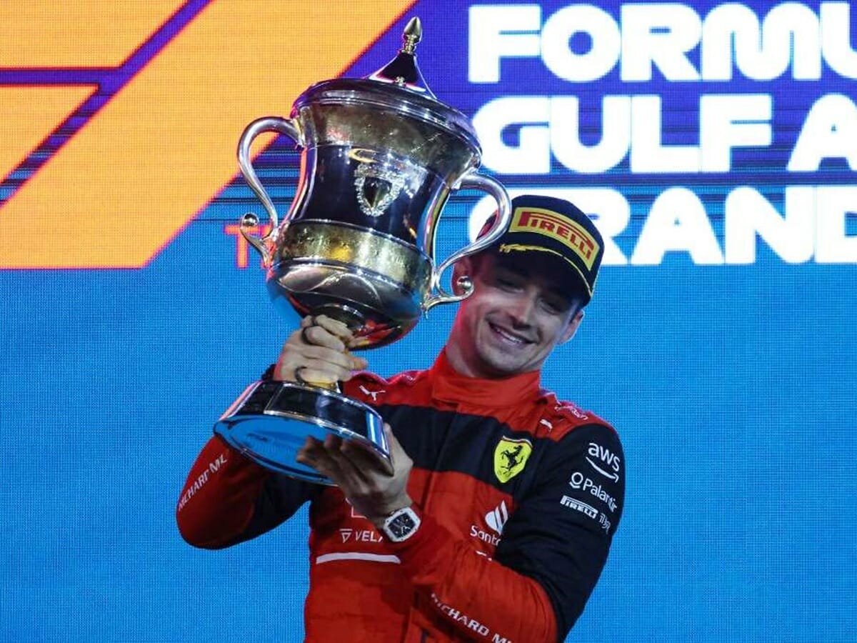 Charles Leclerc destaca volta por cima com dobradinha da Ferrari no Bahrein