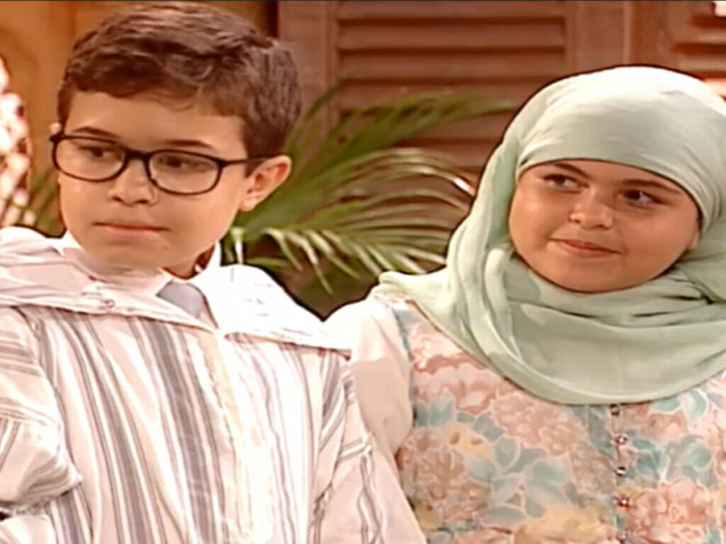 Noivos de Samira e Amin em O Clone (Reprodução/Globo)