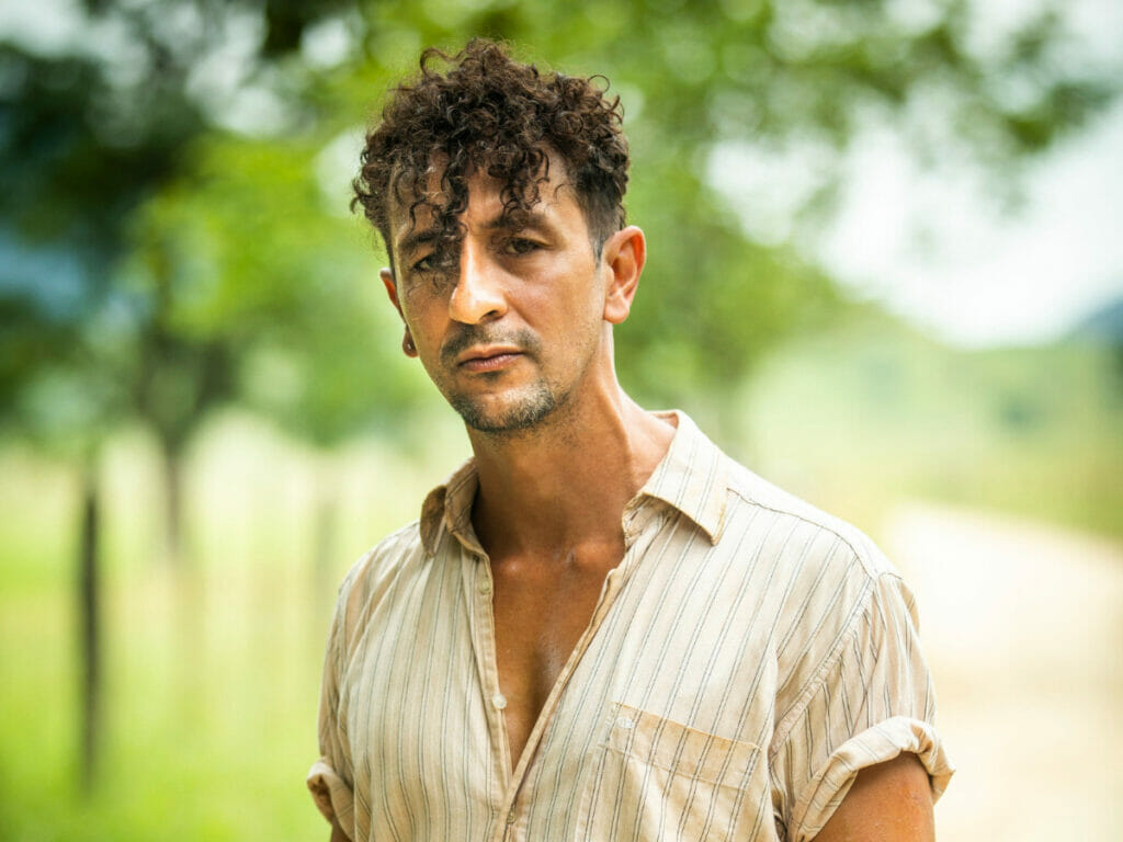 José Lucas (Irandhir Santos) na novela Pantanal