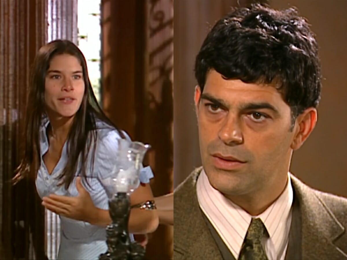 Serena (Priscila Fantin) e Rafael (Eduardo Moscovis) de Alma Gêmea