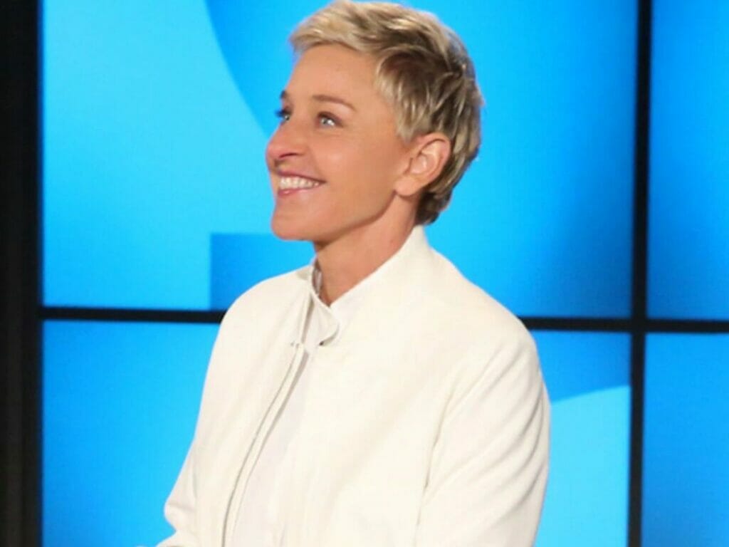 Ellen DeGeneres no programa The Ellen DeGeneres Show