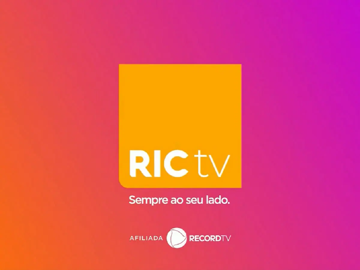 Nova logomarca da RIC TV, lançada em dezembro de 2021