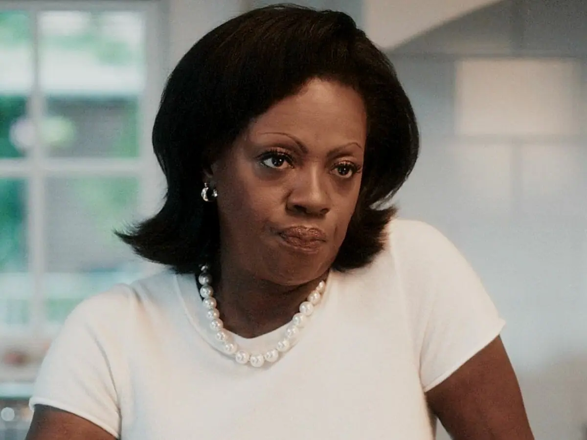 A atriz Viola Davis na pele de Michelle Obama na série The First Lady