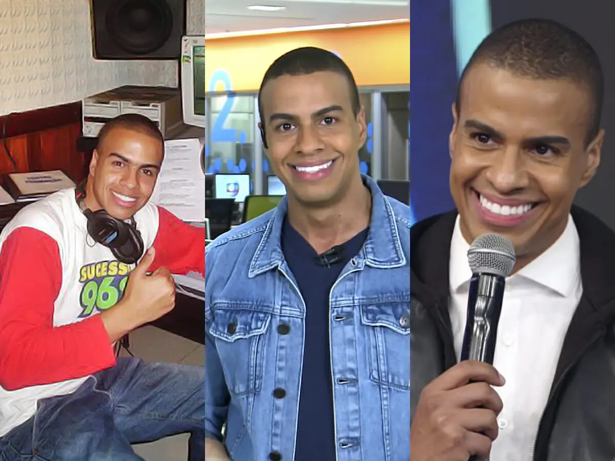 Thiago Oliveira na rádio Sucesso, no Globo Esporte e no Domingão do Faustão