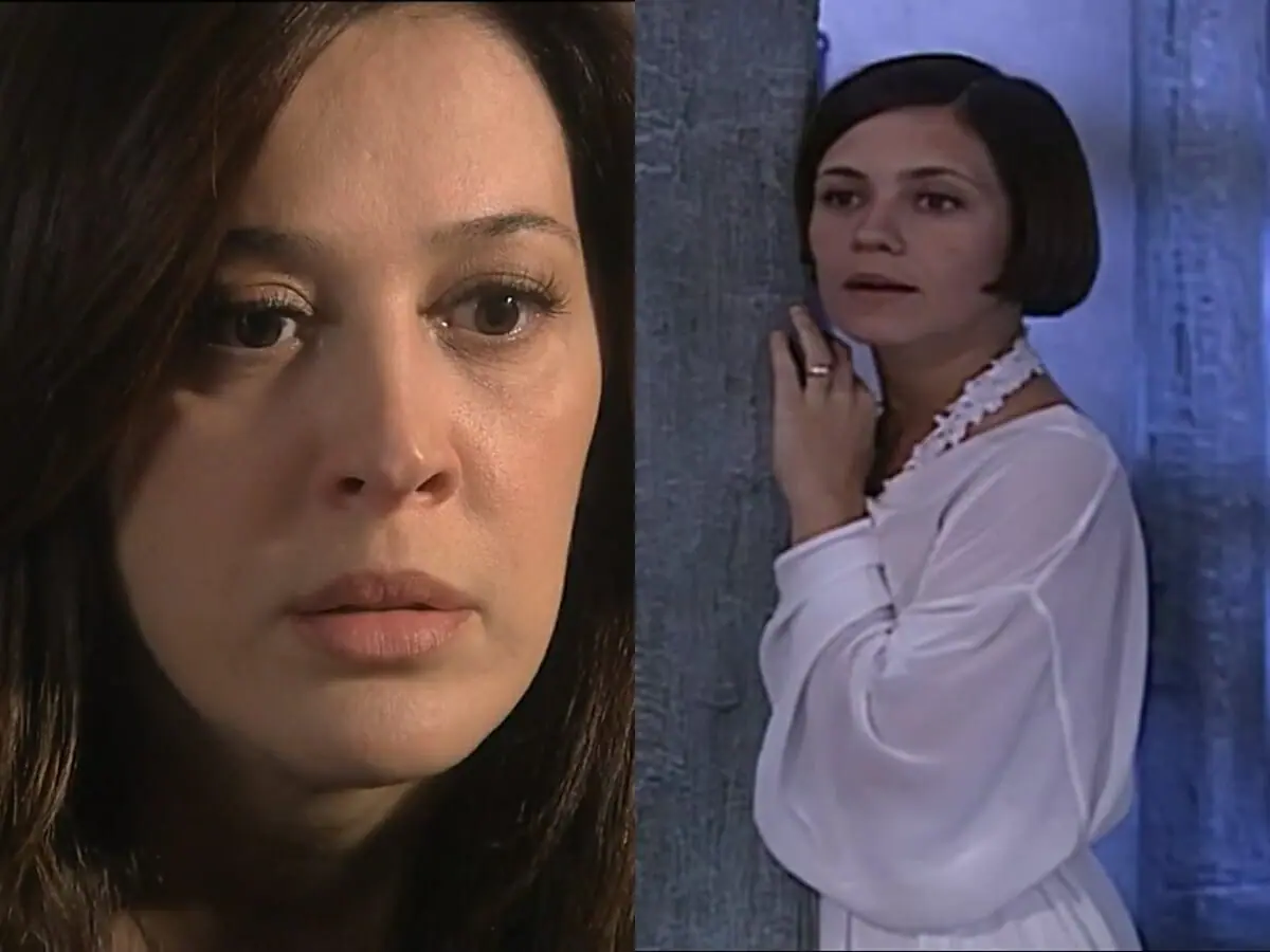 Donatela (Claudia Raia) de A Favorita) e Catarina (Adriana Esteves) de O Cravo e a Rosa