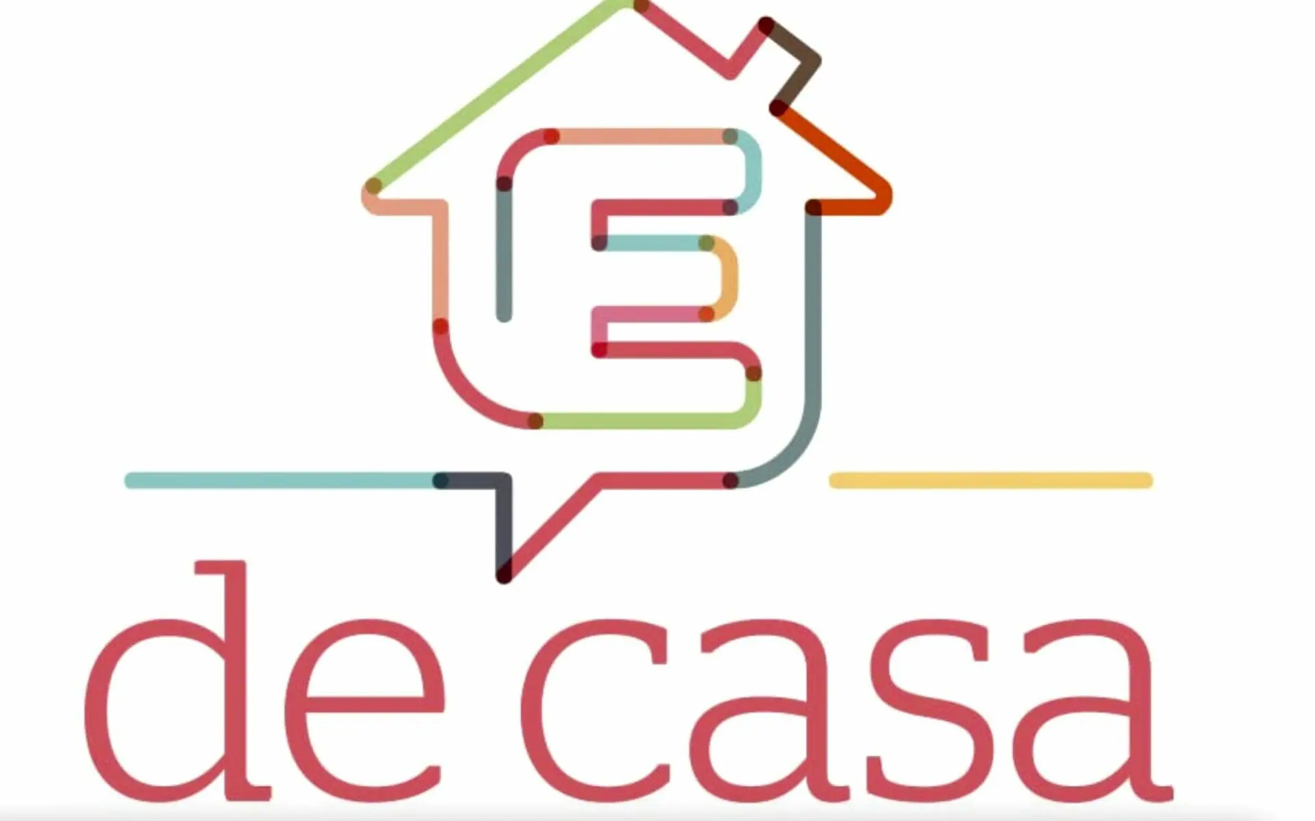 Logomarca do É de Casa