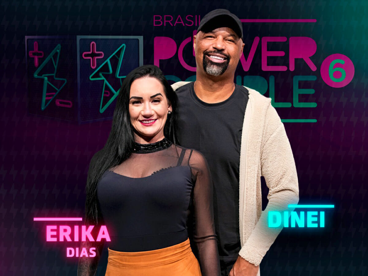 Erika Dias e Dinei são eliminados do Power Couple Brasil 6