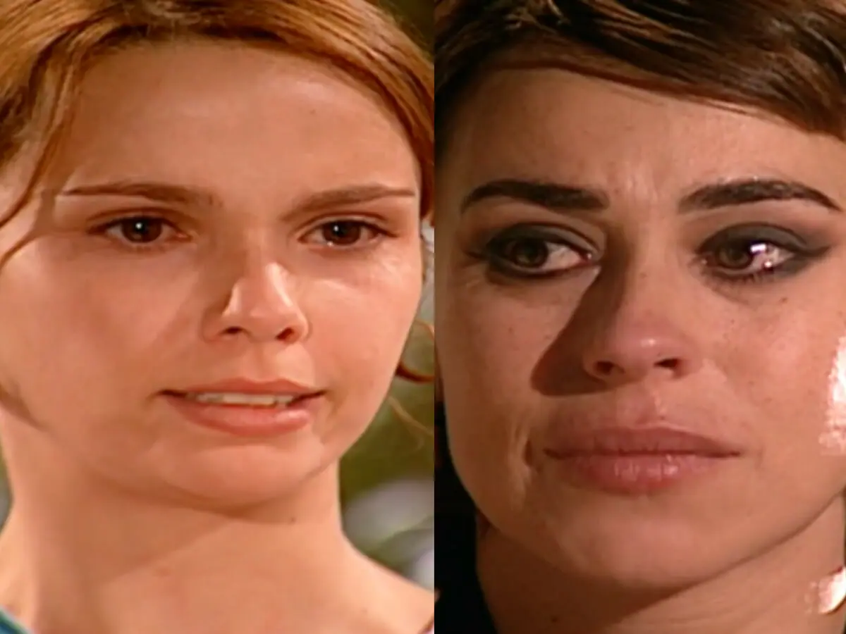 Mel (Débora Falabella) e Maysa (Daniela Escobar) em O Clone