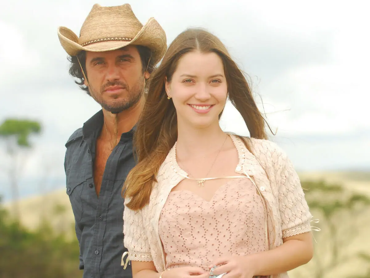 Maria Rita (Nathalia Dill) e Zeca (Eriberto Leão) em Paraíso