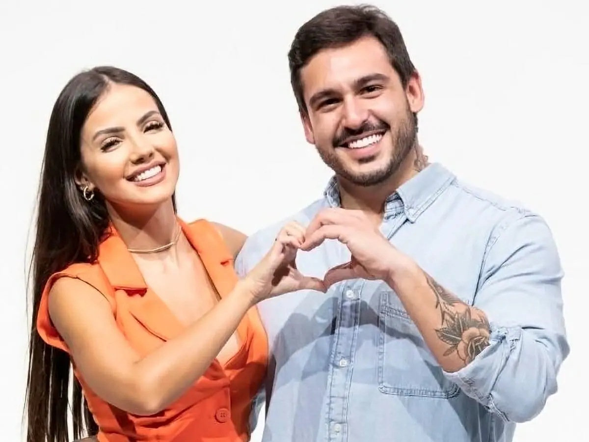 Luana e Hadad do Power Couple Brasil 6