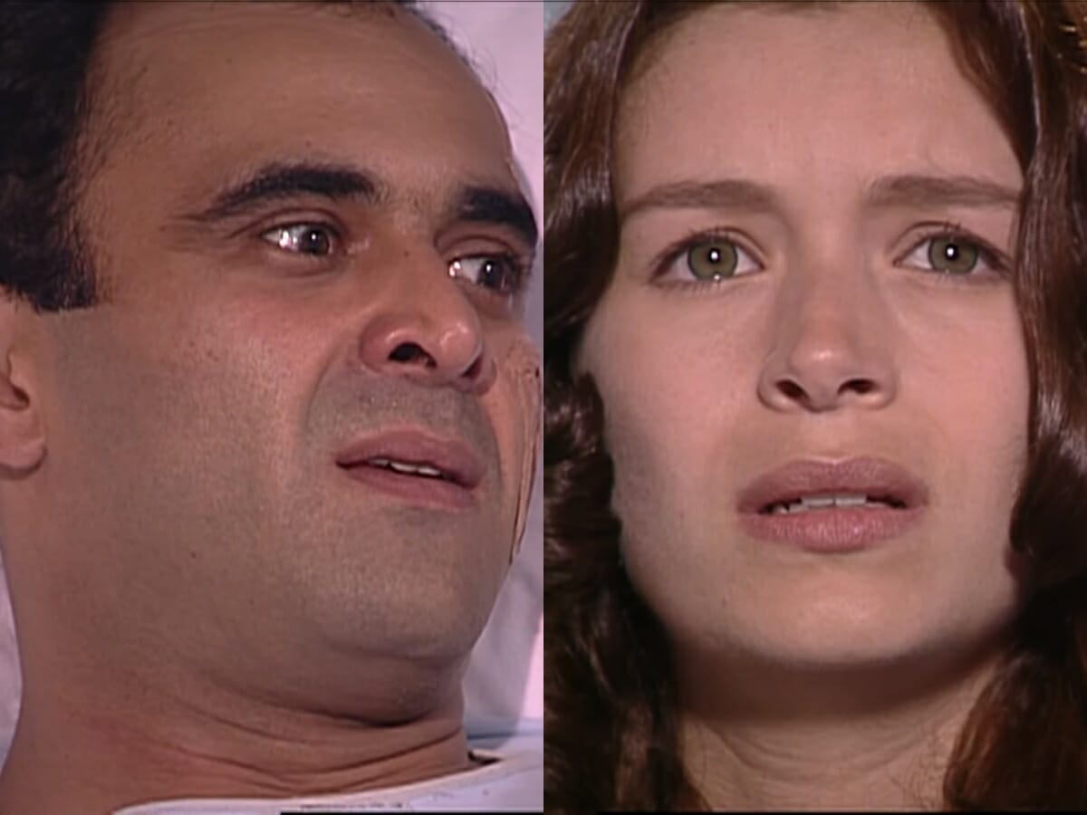 Lúcio Malaver (Delano Avelar) e Esmeralda (Bianca Castanho) de Esmeralda
