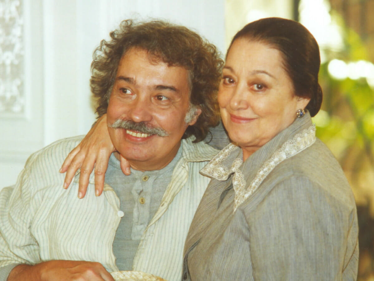 Pedro Paulo Rangel e Suely Franco em O Cravo e a Rosa