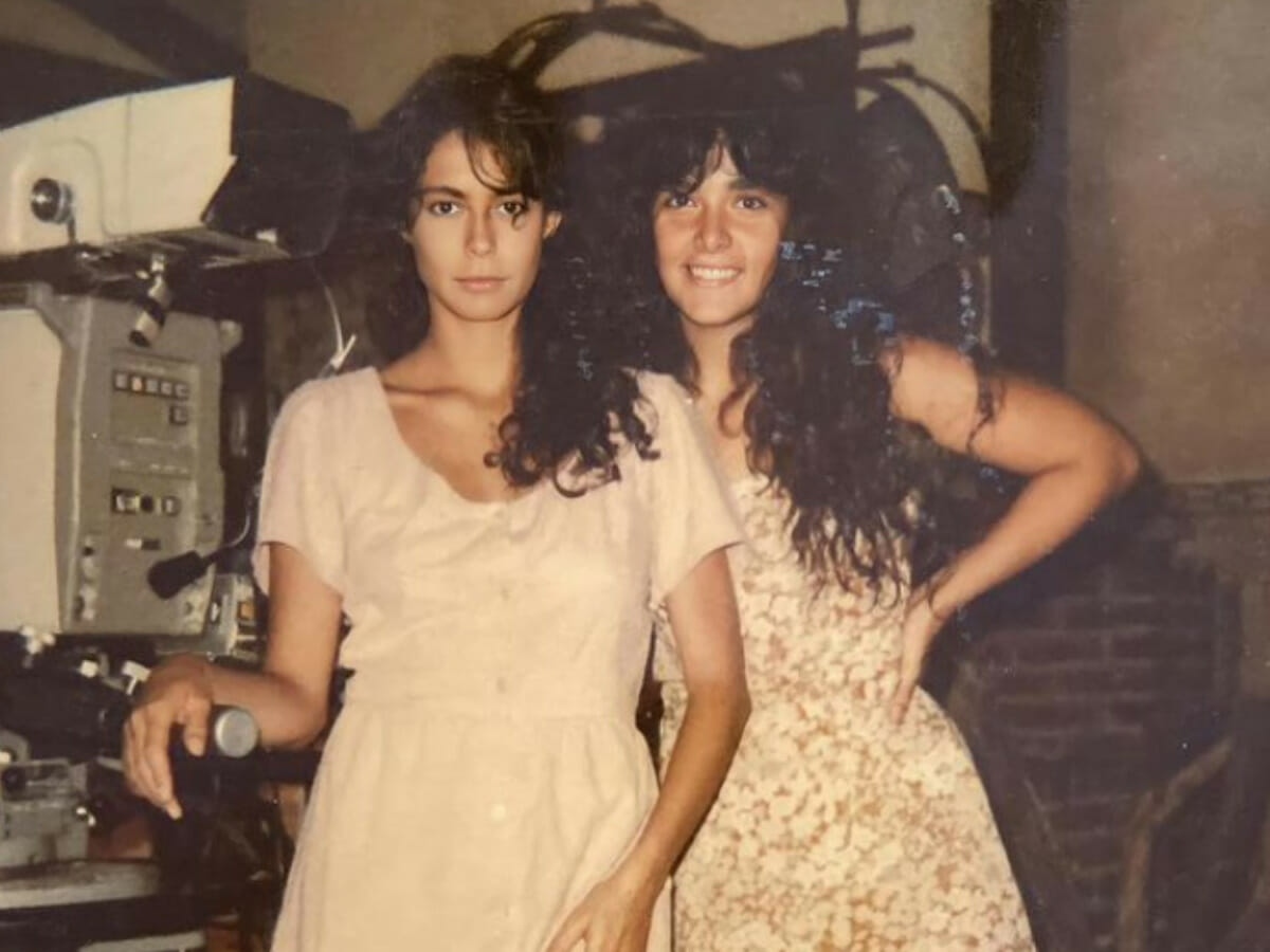 Andréa Richa e Giovanna Gold na Pantanal de 1990