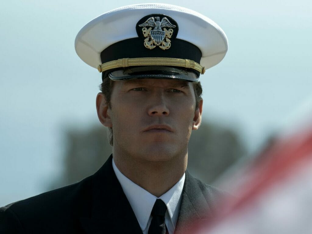 Chris Pratt na pele do militar James Reece em A Lista Terminal