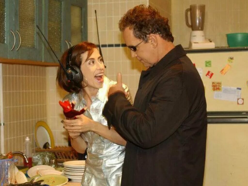 Fernanda Torres e Luiz Fernando Guimarães na comédia Os Normais