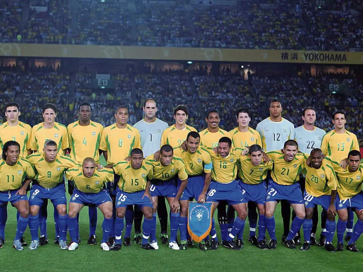 Seleção brasileira na final da Copa do Mundo de 2002