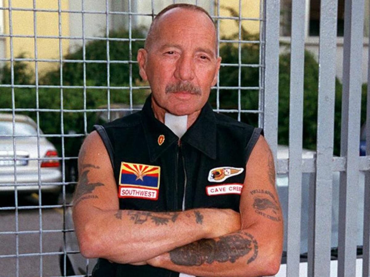 Sonny Barger, fundador do motoclube Hells Angels e ator de Sons of Anarchy