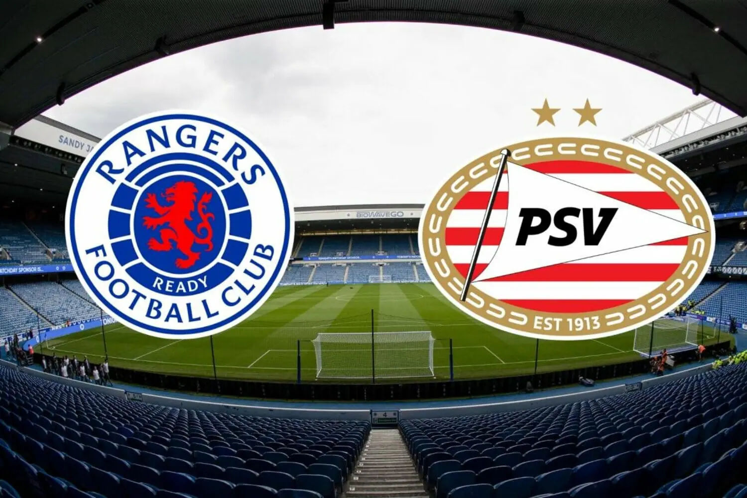 Champions League - Rangers x PSV