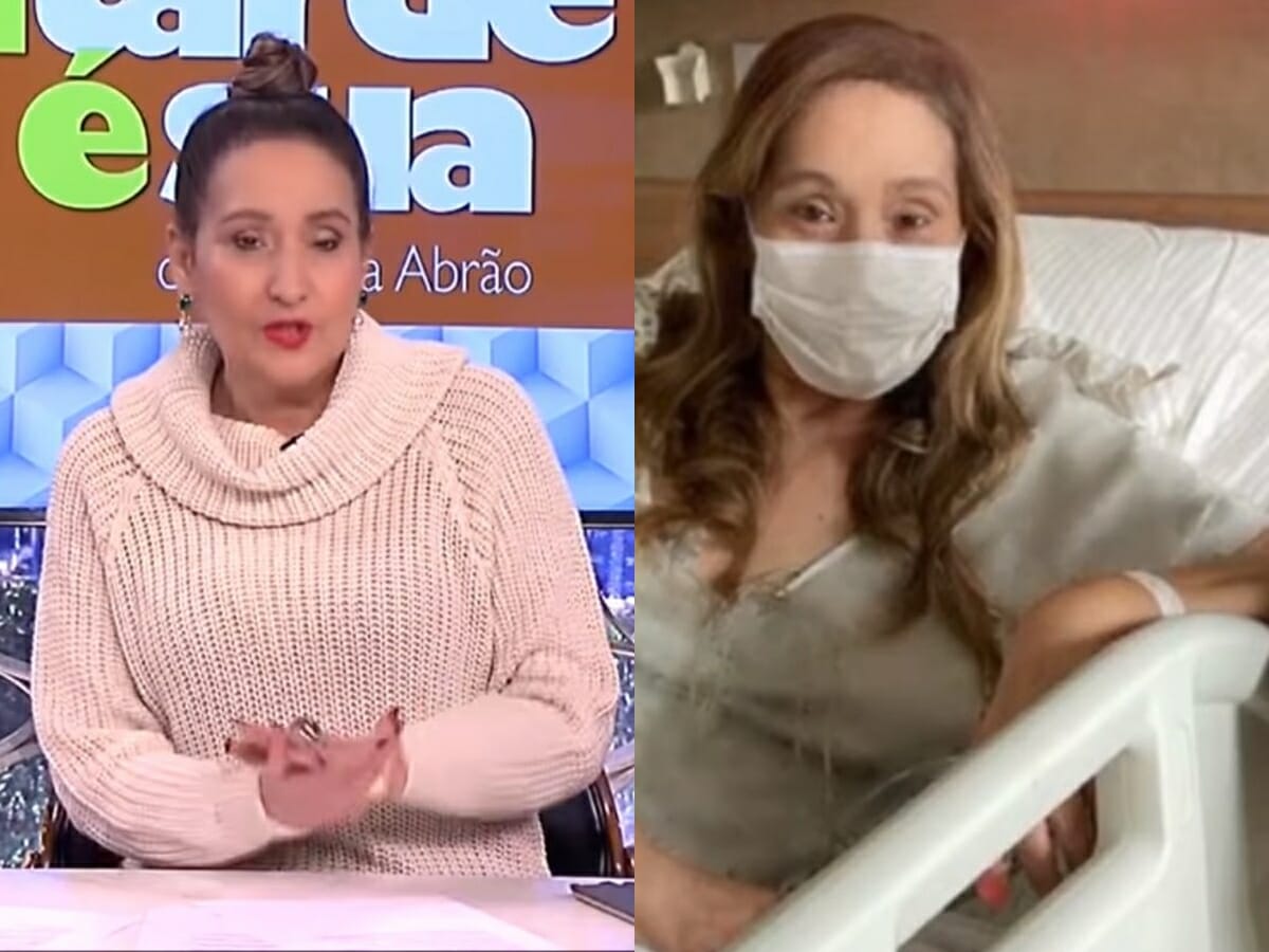Sonia Abrão no A Tarde é Sua e em hospital