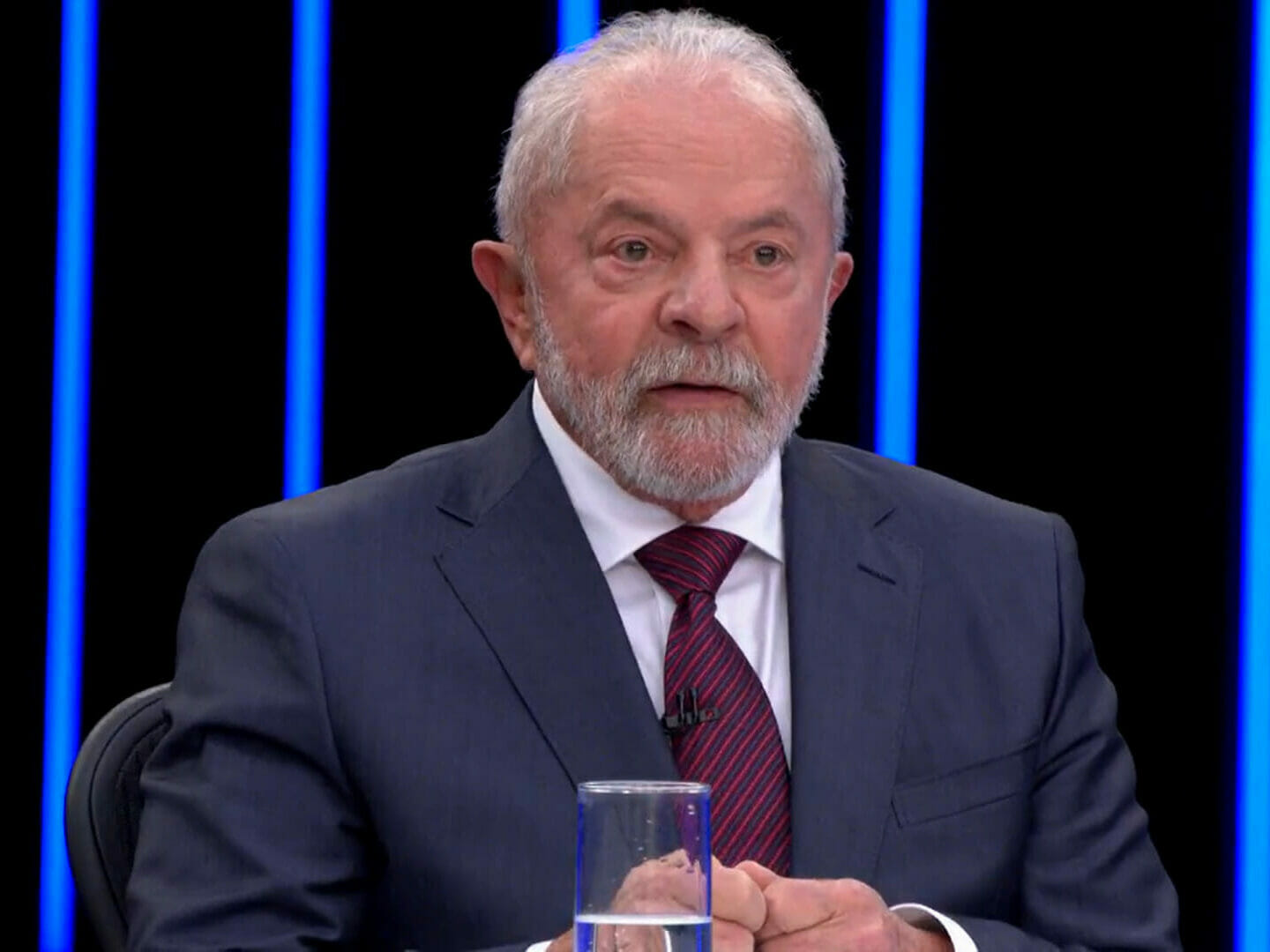 Luiz Inácio Lula da Silva no Jornal Nacional
