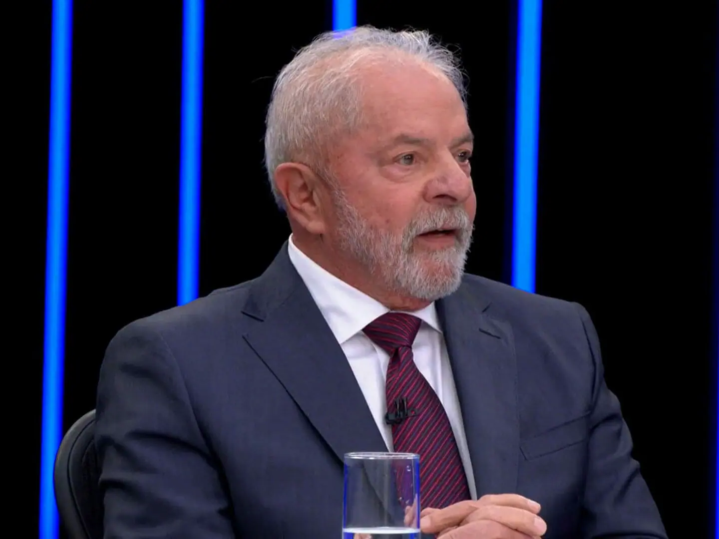 Luiz Inácio Lula da Silva no Jornal Nacional
