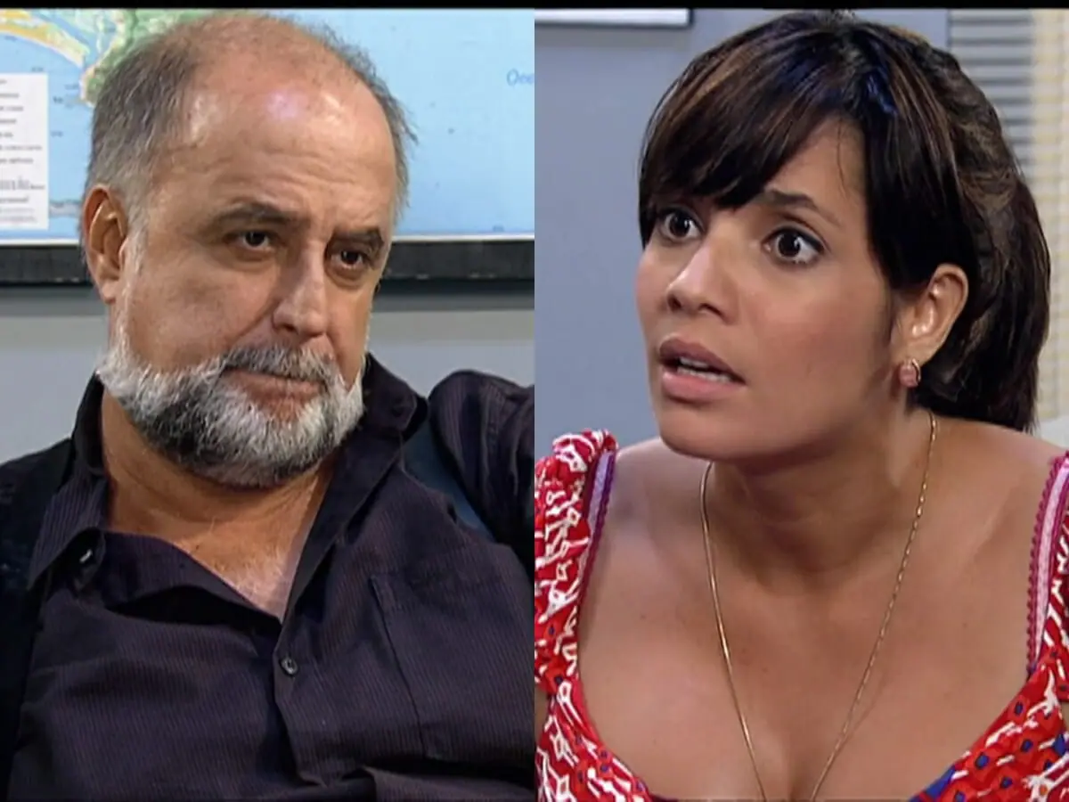 Fausto (Ricardo Pavão) e Ivonete (Amandha Lee) de Chamas da Vida