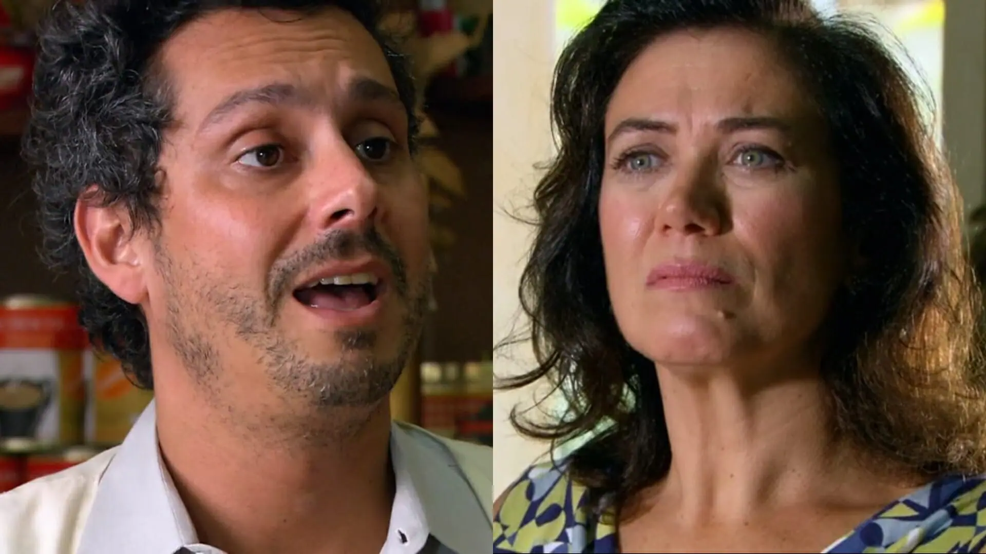 Vanderlei (Alexandre Nero) e Stela (Paula Pularmaqui) de A Favorita