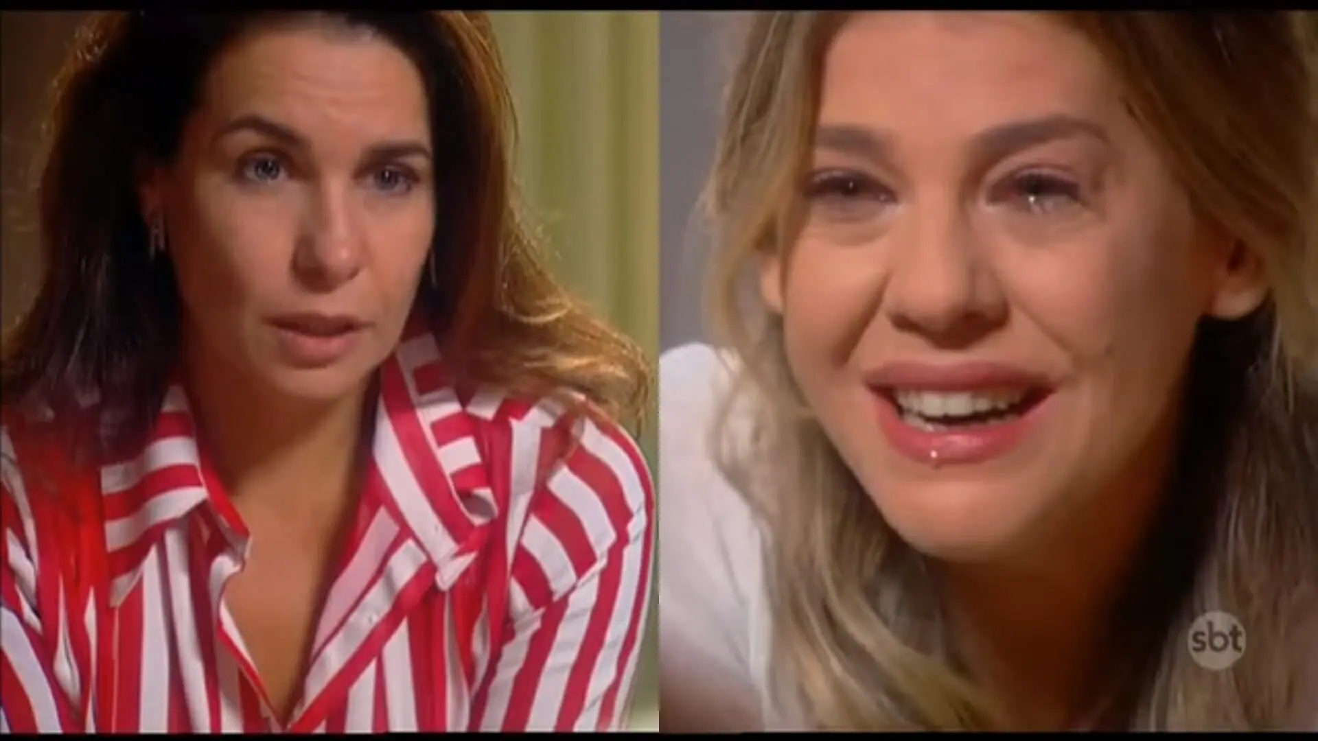 Helena (Ângela Figueiredo) e Maria (Bárbara Paz) de Maria Esperança