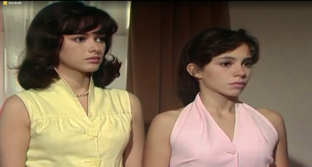 Ana (Myriam Rios) e Cristina (Carla Marins) em Bambolê