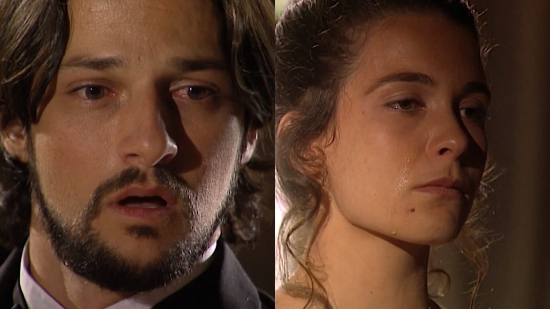Mariano (Marcelo Serrado) e Olívia (Cláudia Abreu) de Força de Um Desejo
