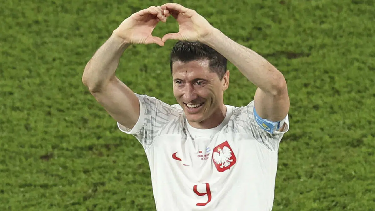 Robert Lewandowski, da Polônia