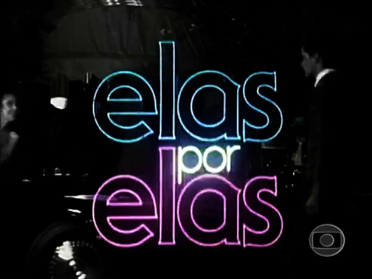 Logotipo da novela Elas por Elas, de 1982