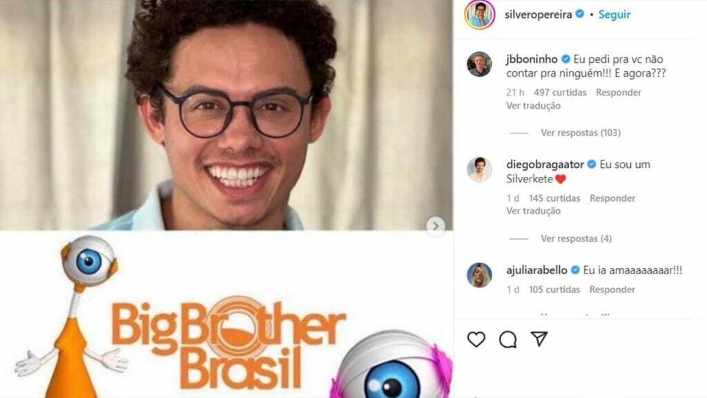 Silvero Pereira no Instagram